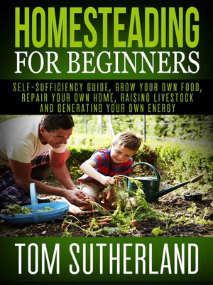 cover image of Homesteading for Beginners